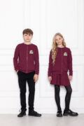 Jacket with zipper and pockets