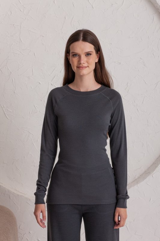 MOTERIŠKA PALAIDINĖ TERMO 100% MERINO VILNA